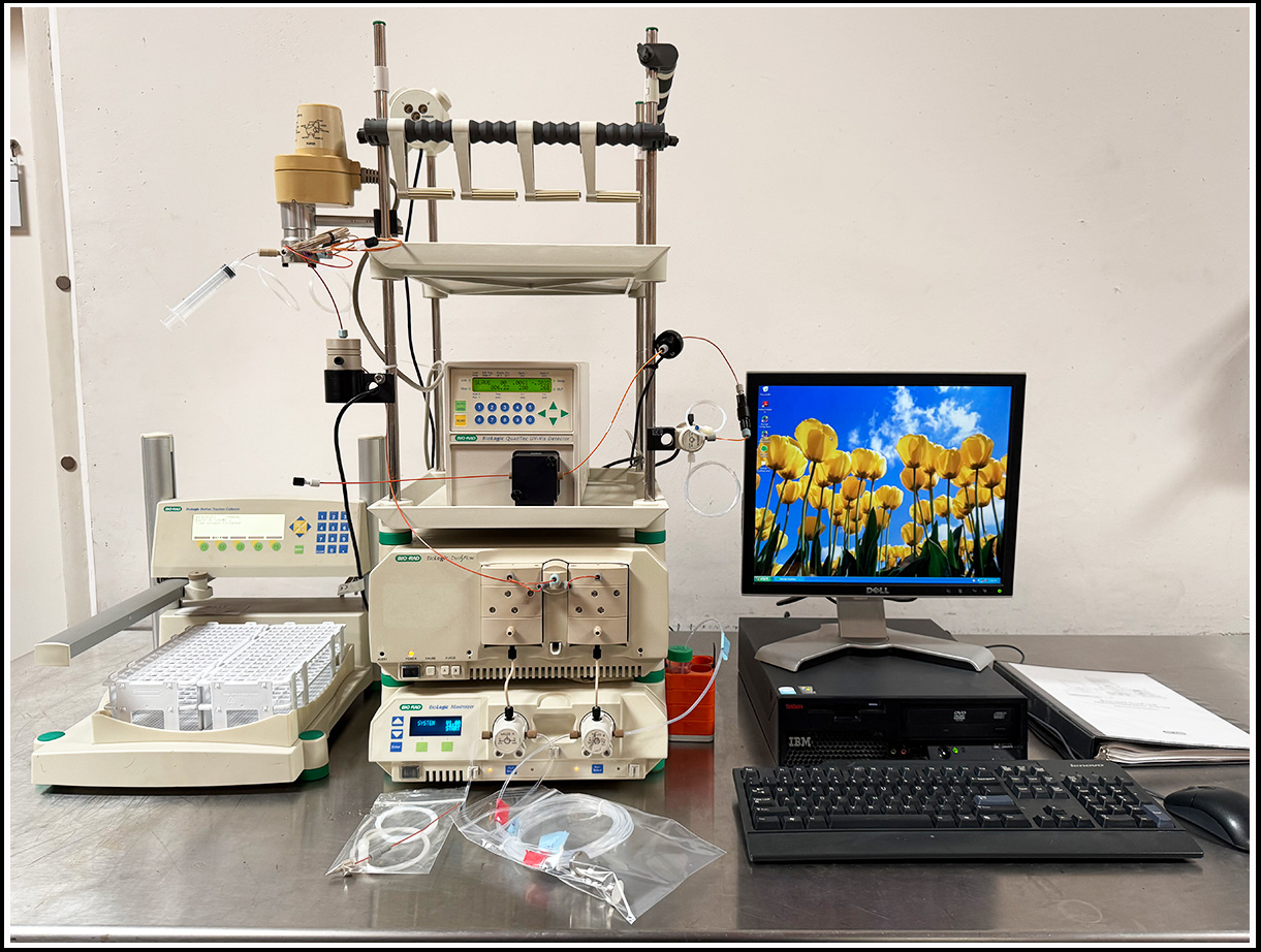 Bio-Rad BIOLOGIC DUOFLOW CHROMATOGRAPHY SYSTEM w WARRANTY