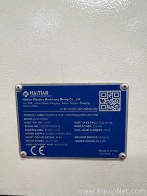 Haitian Plastic Machinery HAITIAN MARS 3 MT1000 Injection Molder