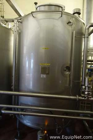Hinke 3500 Liters - 35 HL Vertical Stainless-Steel Tank