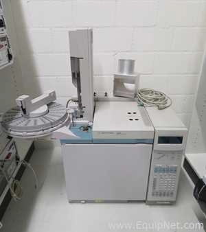 Lot 280 Listing# 867024 Agilent Technologies 6890 N Network GC System with 7683 Injector Autosampler and FID Detector