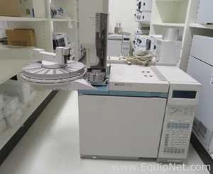 Lot 281 Listing# 867023 Hewlett Packard 6890 Series GC System with 7683 Injector Autosampler and FID Detector