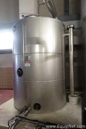 Hinke 6000 Liters Vertical Stainless-Steel Tank