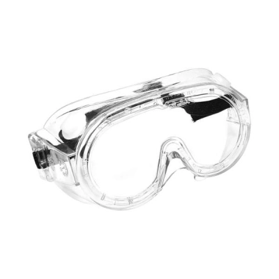 Eisco Small Safety Goggles Indirectly Vented, Anti-Fog, UV Protection Flexible Frame G104SMALL