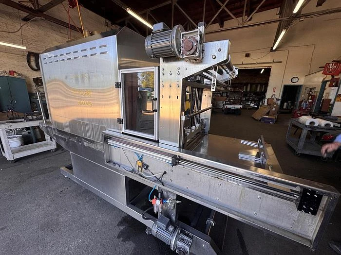 Wrapper, Overwrapper, TruLine Packaging , Model SFE-800SAS, Stainless Steel