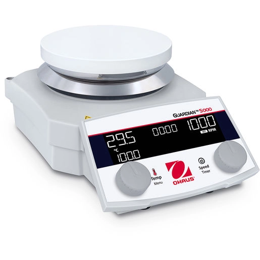 OHAUS  e-G52HSRDA Guardian 5000 Hotplate Stirrer Ceramic Plate (20L, 120V) (30541629)