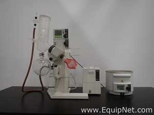 Buchi R-210 Rotavapor With V-850 Vacuum Controller, B-491 Heating Bath And V-700 Vacuum Pump