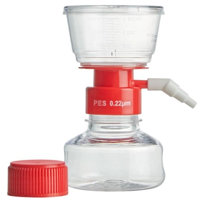 Globe Scientific Vacuum Filter System, 150mL, PES Membrane, 0.22μm Porosity Cs/12 VF-FS-PES-0150-22