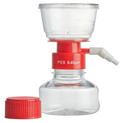 Globe Scientific Vacuum Filter System 150mL PES Membrane 0.45μm Porosity Cs/12 VF-FS-PES-0150-45