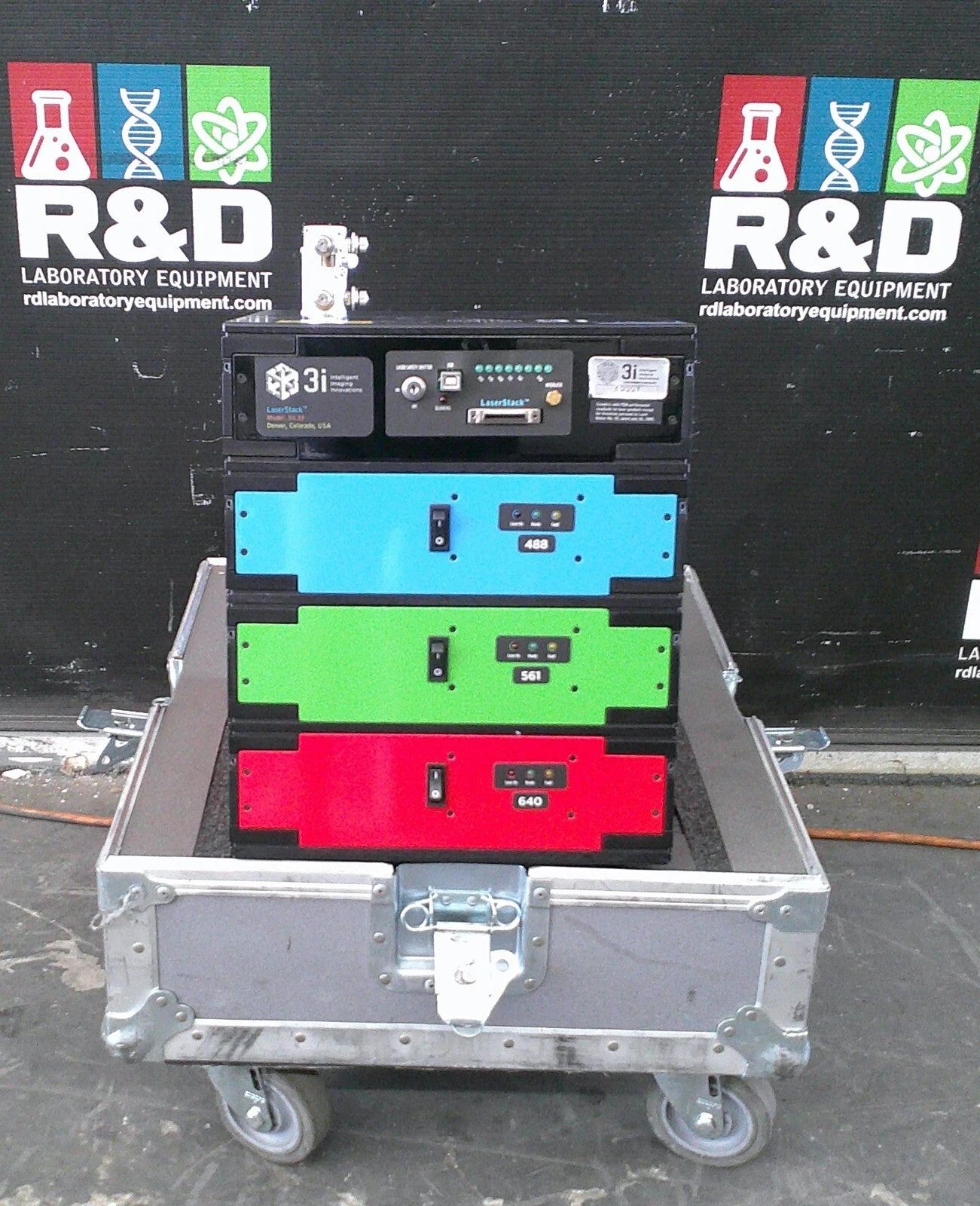 3i Intelligent Imaging Innovation Laser Stack (X3) with Travel Case