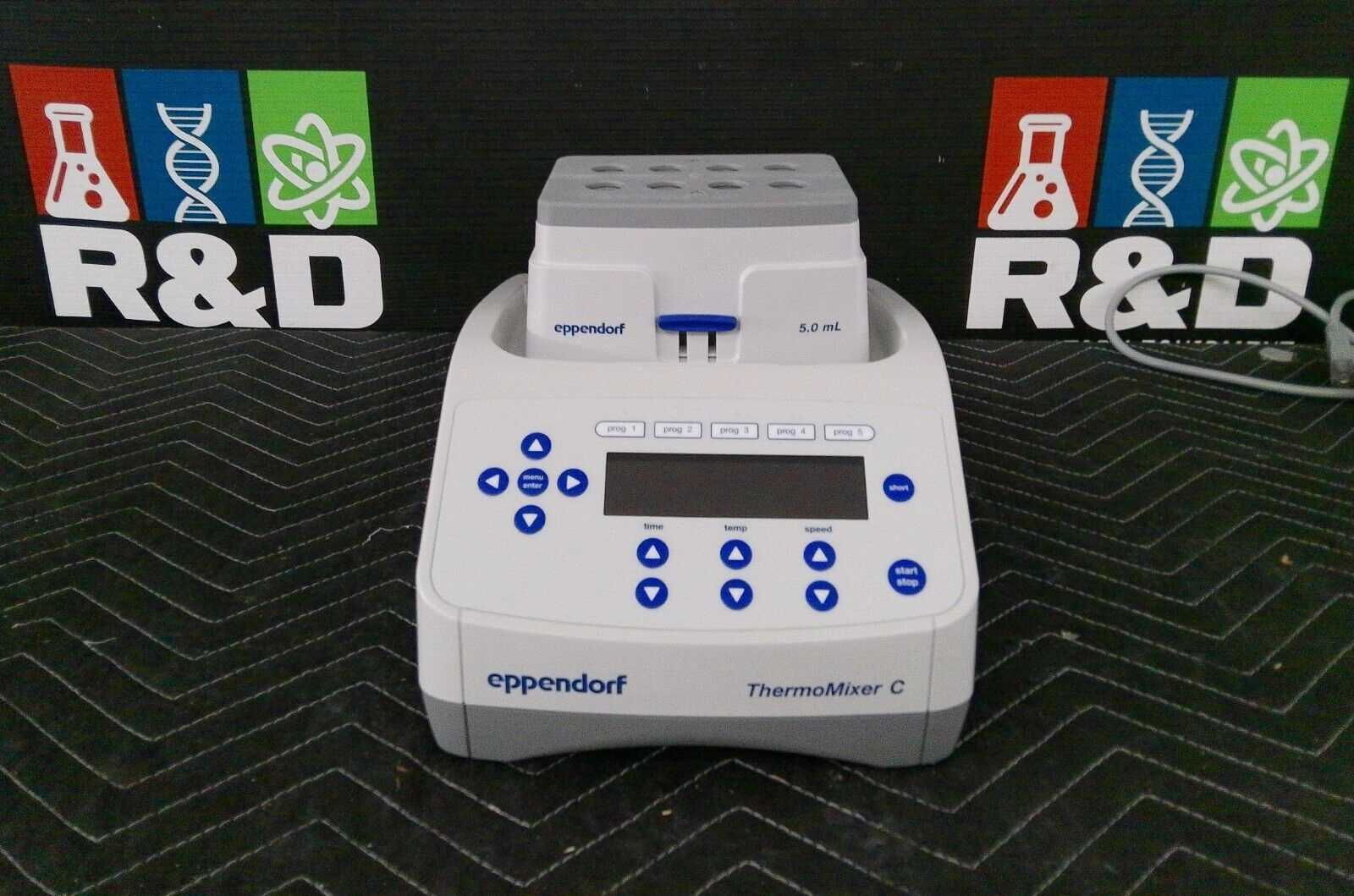 Eppendorf 5382, ThermoMixer C, 5.0ml Thermo Block, 120v, FULLY TESTED