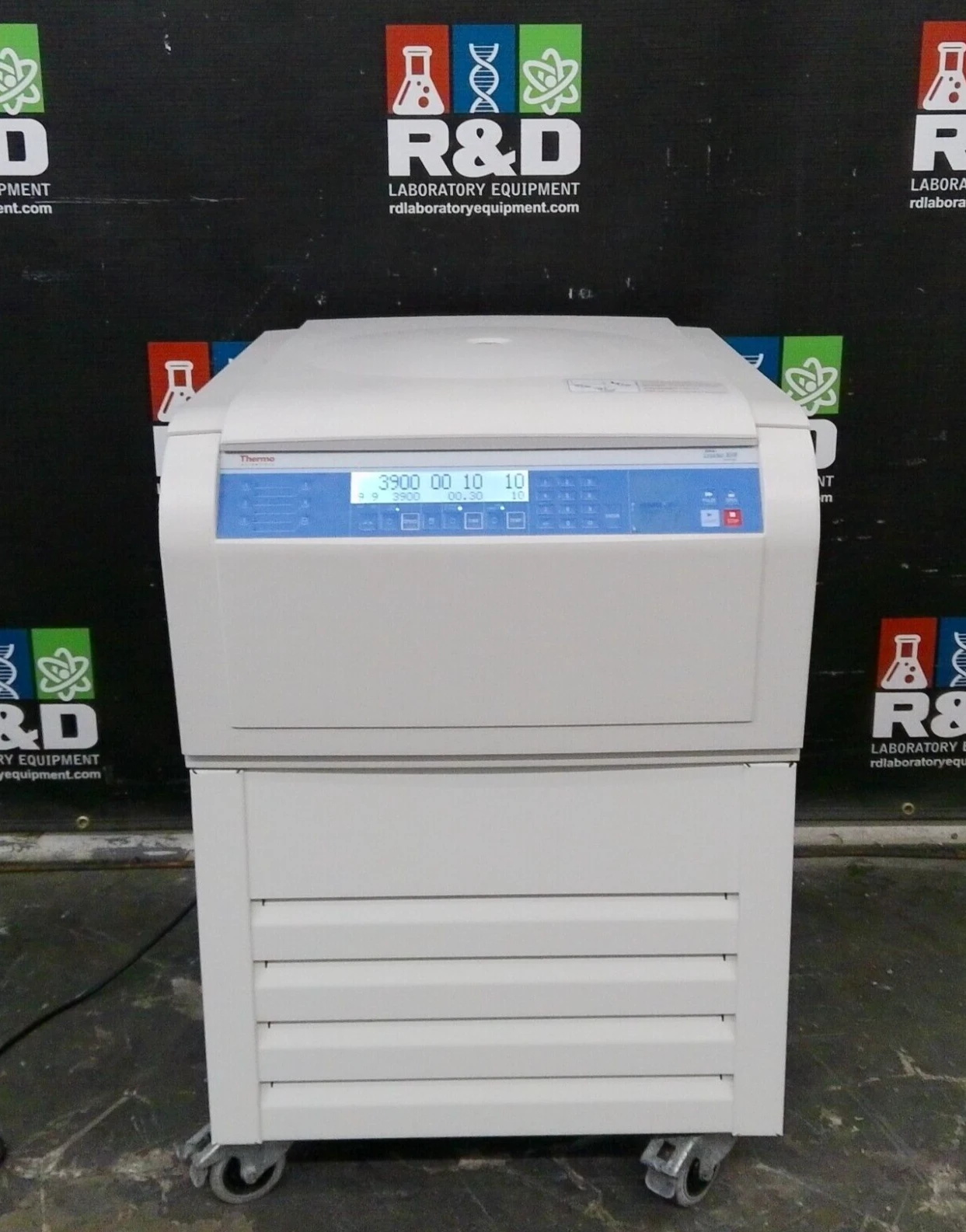 Thermo Sorvall Legend XFR Refrigerated Floor Centrifuge w/ Rotor &amp; Buckets 120v