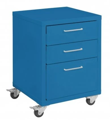 Quick Labs rolling cabinet with 3 drawers | QLRC03B