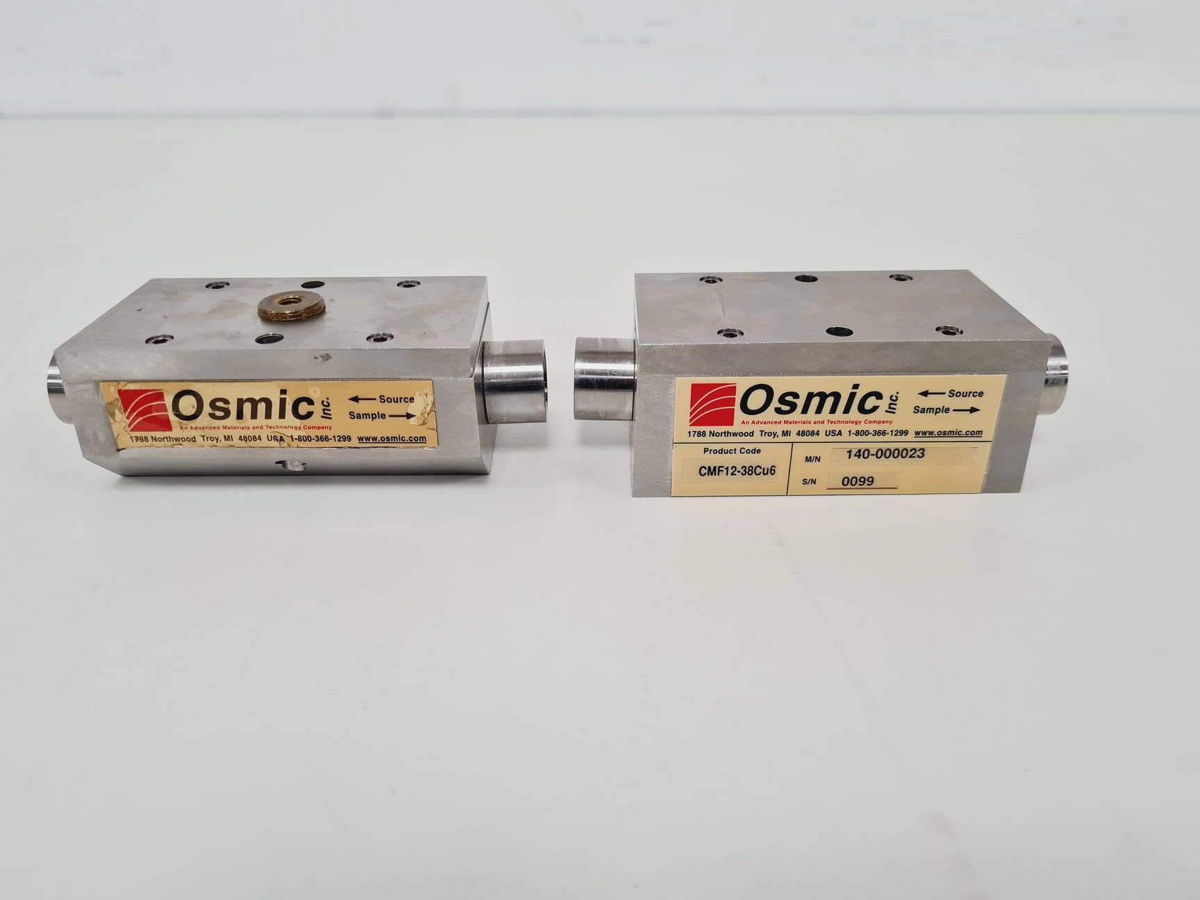 2 x Osmic CMF12-38Cu6 Laser Guides 140-000023