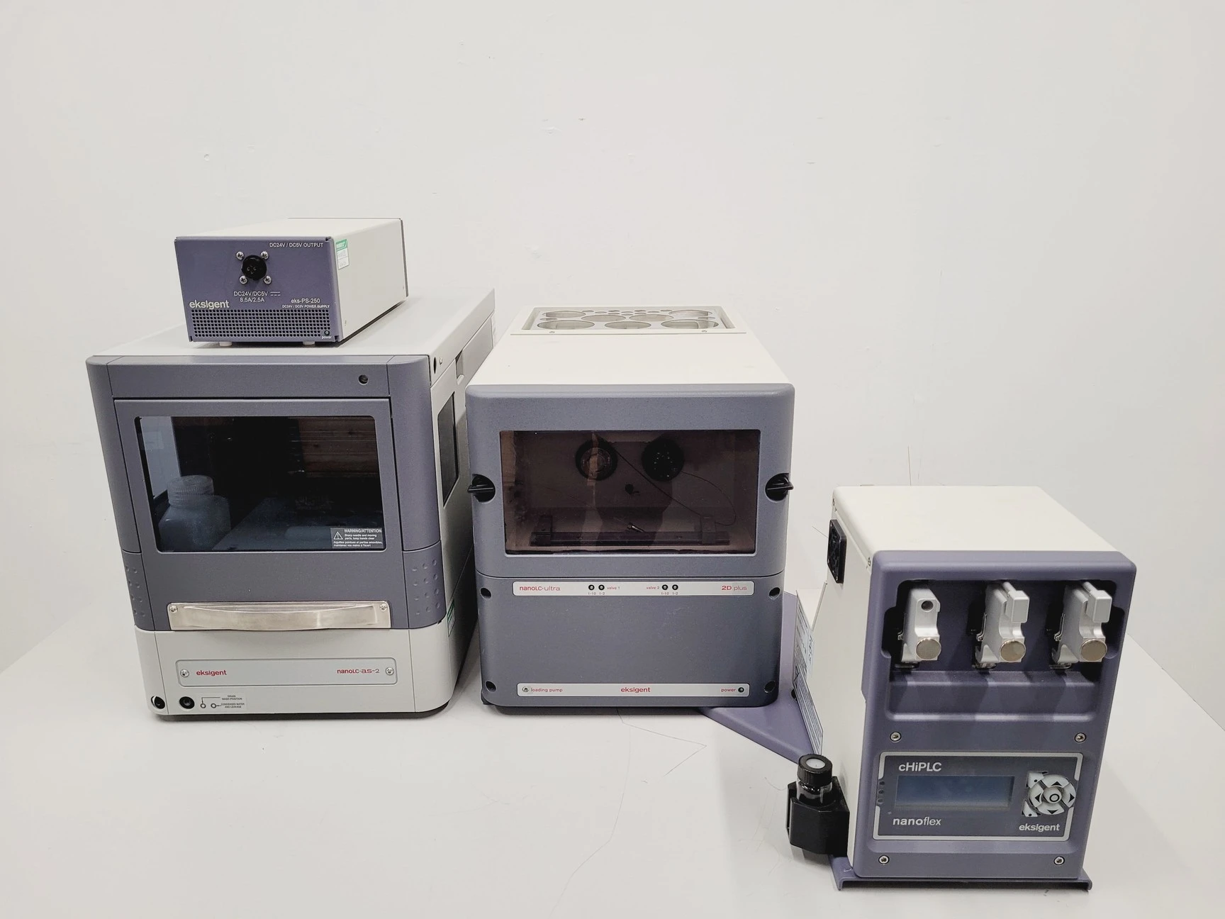 Eksigent NanoLC-Ultra 2D Plus, NanoLC-as-2 Autosampler, cHiPLC LC System Lab