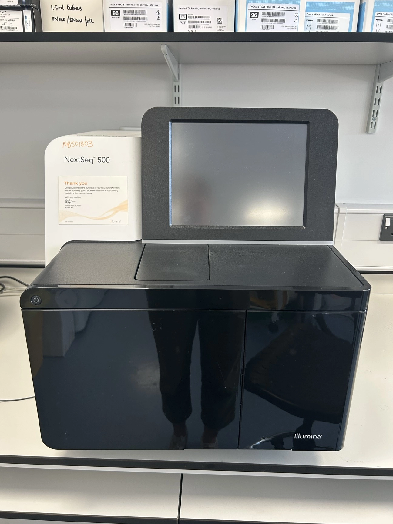 Illumina Nextseq 500 WGS (Whole Genome Sequencing) System Lab