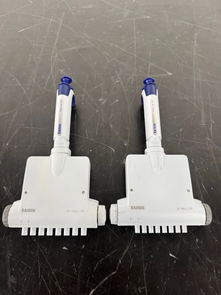 Rainin Pipet-Lite XLS Multichannel Pipettes - Quantity 2