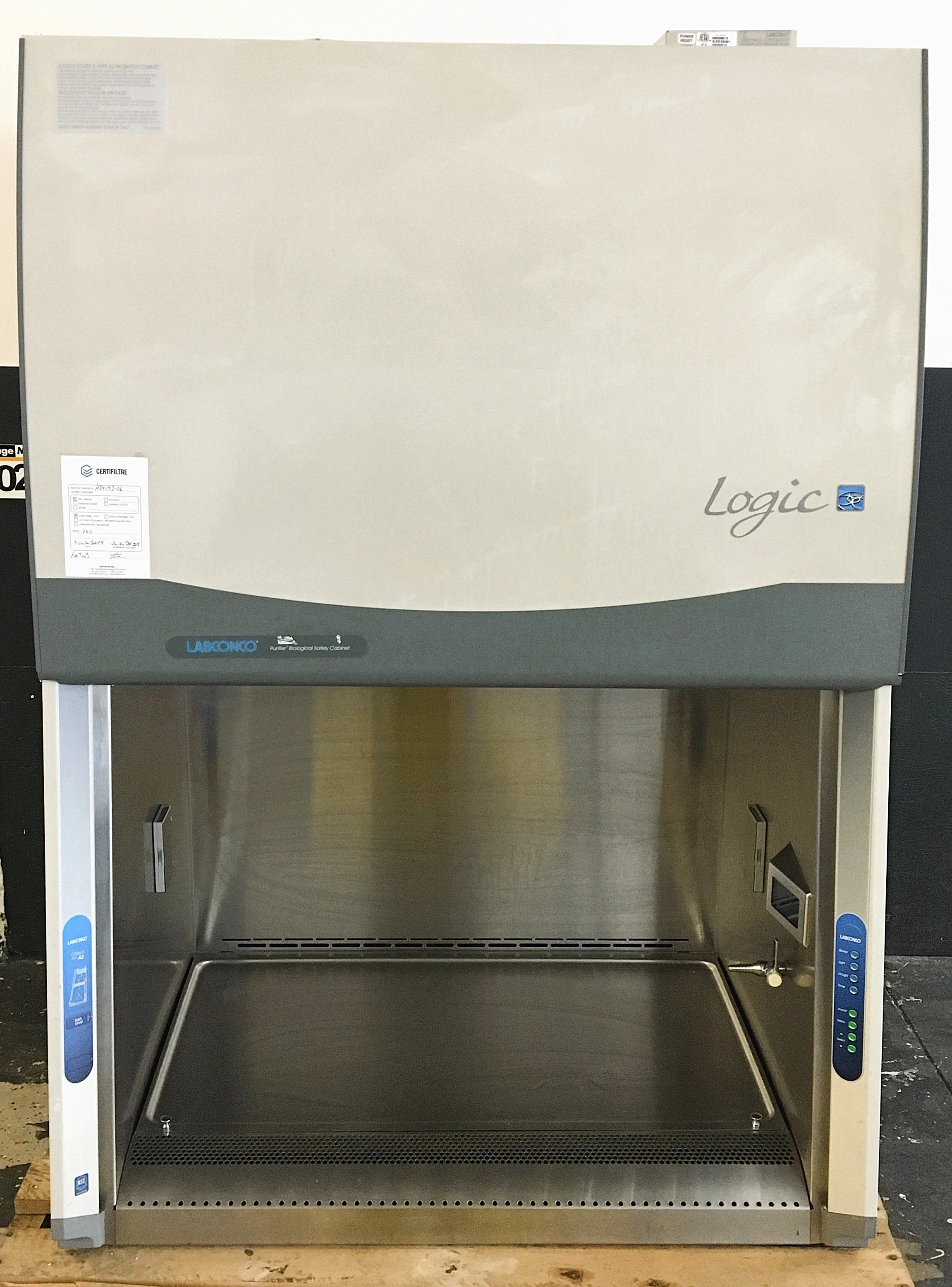 Labconco Logic 3430009 Class II, Type A2 3-Ft Biological Safety Cabinet
