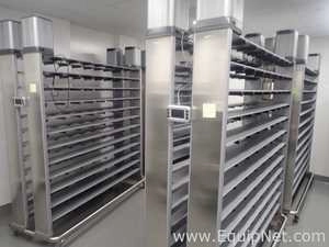 Lot 16 Listing# 1056284 Lot of 4 Innovive Double Sided Racks With Blowers