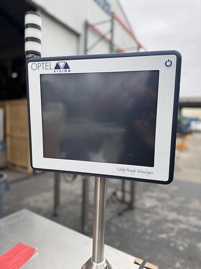 Stainless Steel Table with Monitor