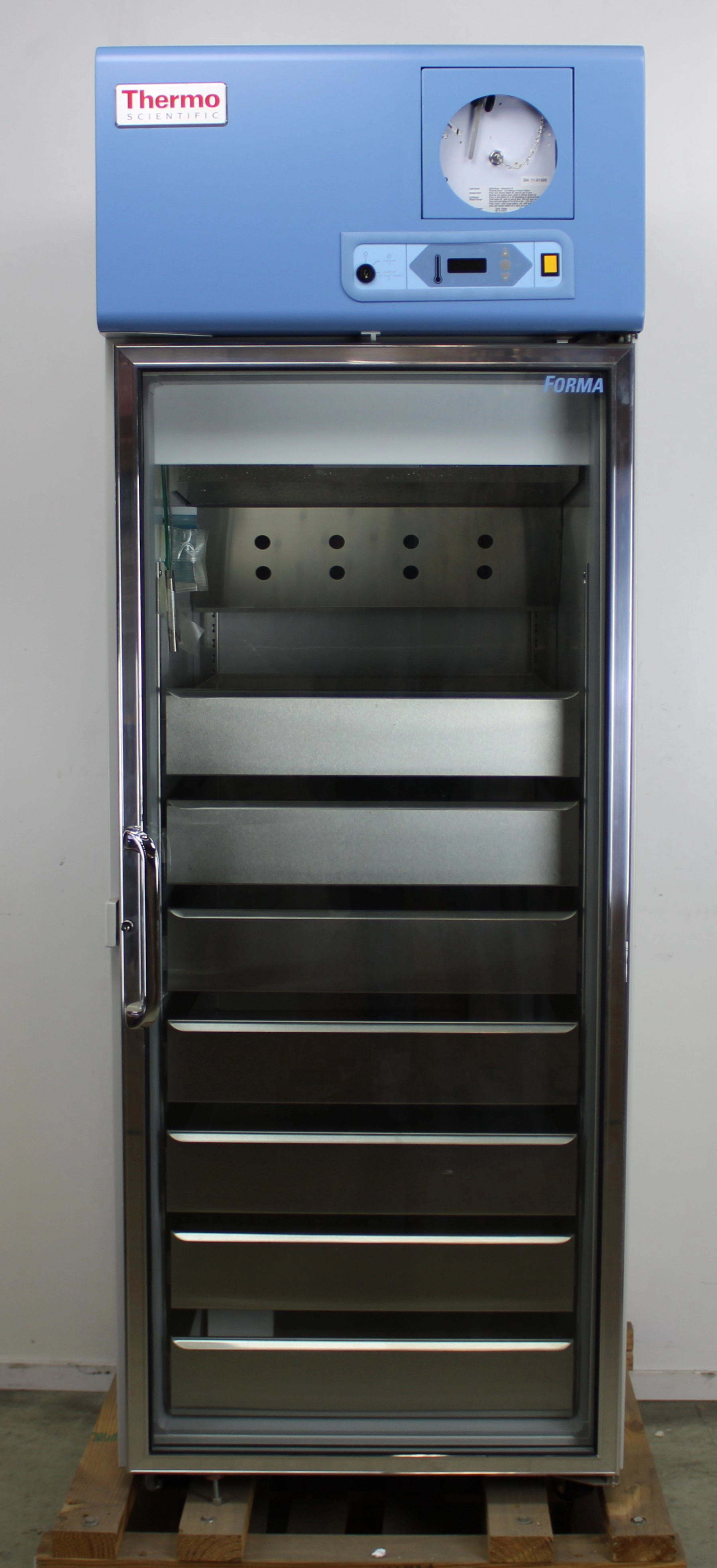 Thermo Fisher High-Performance Blood Bank Glass Door Refrigerator FRBB2304V22 - Used - 7000012