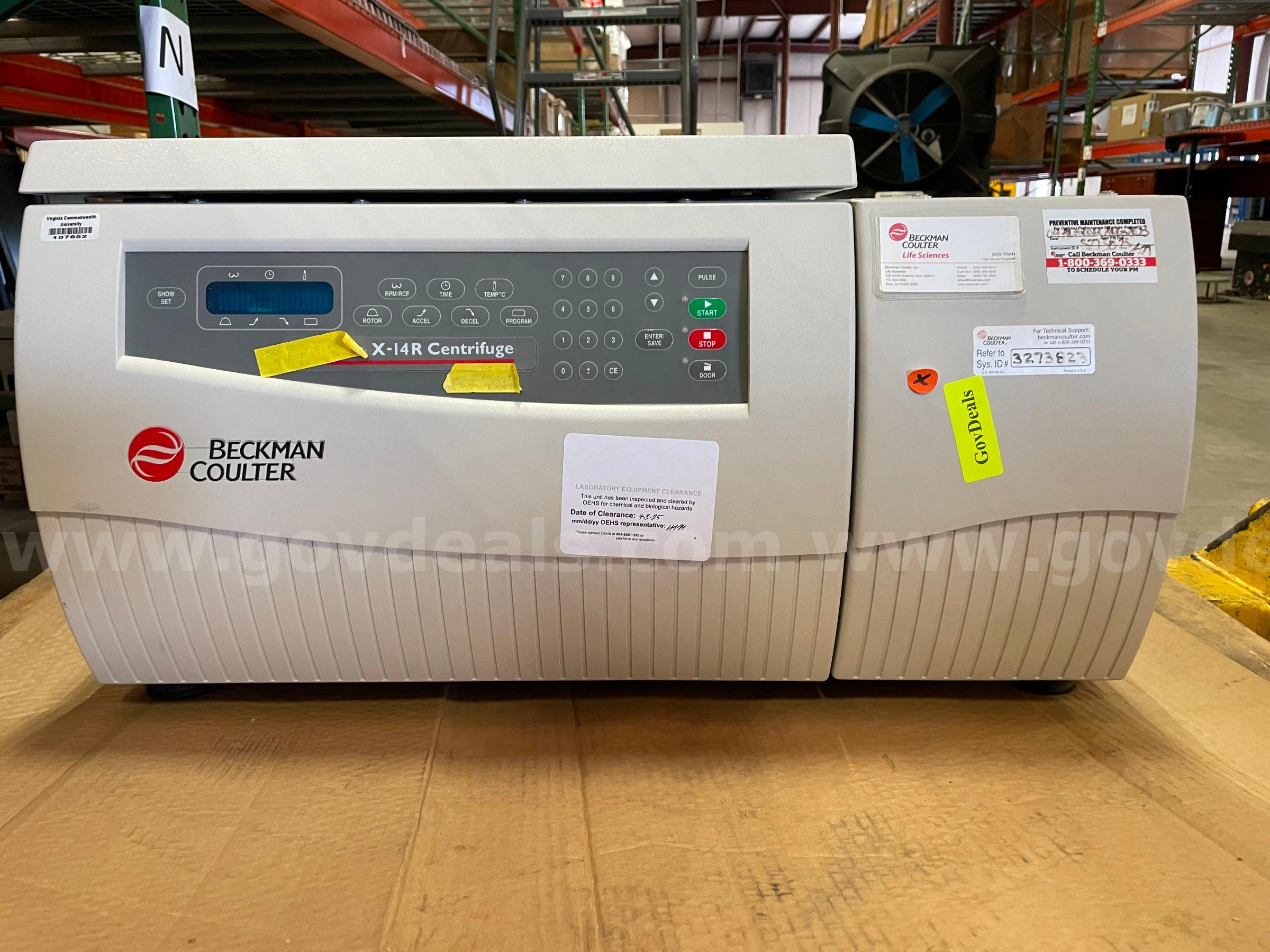 Allegra X-14R Refrigerated Centrifuge