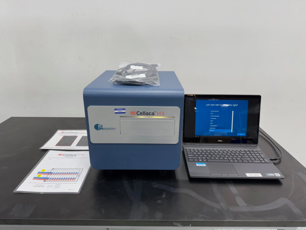 Nexelom Cellaca MX FL2 High-Speed Cell Counter