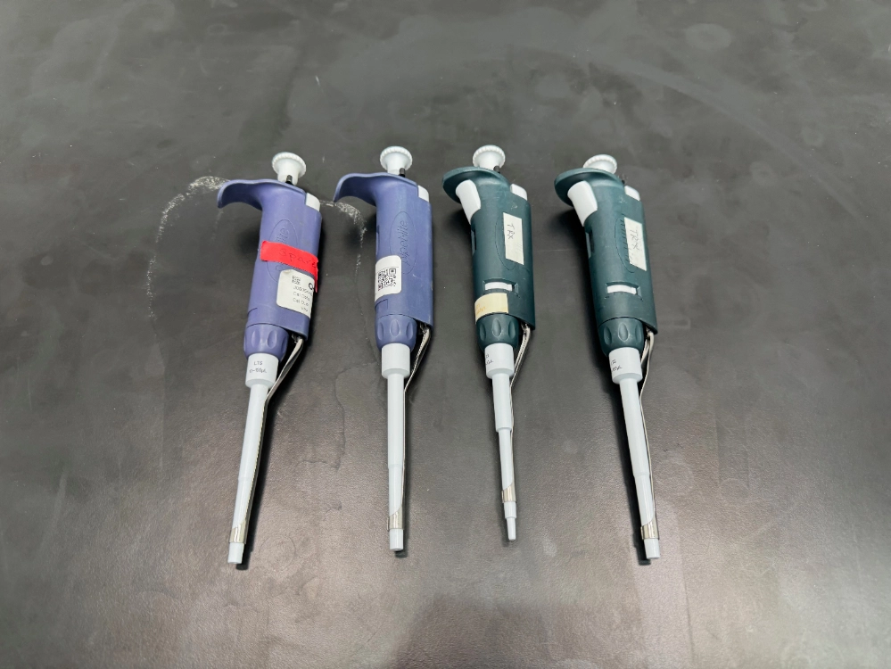 Rainin Pipet-Lite Single Channel Pipettes - Quantity 4