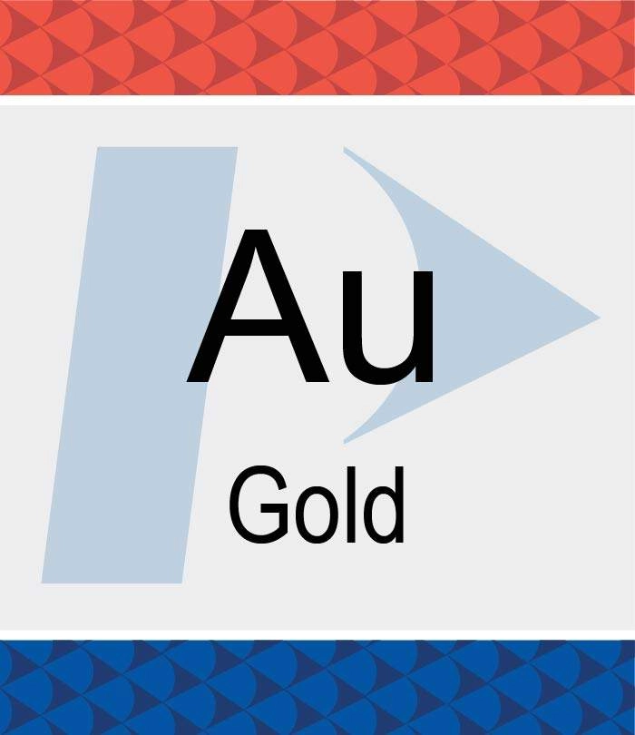 Gold (Au) Pure Standard, 1,000 &micro;g/mL, 10% HCI, 500 mL