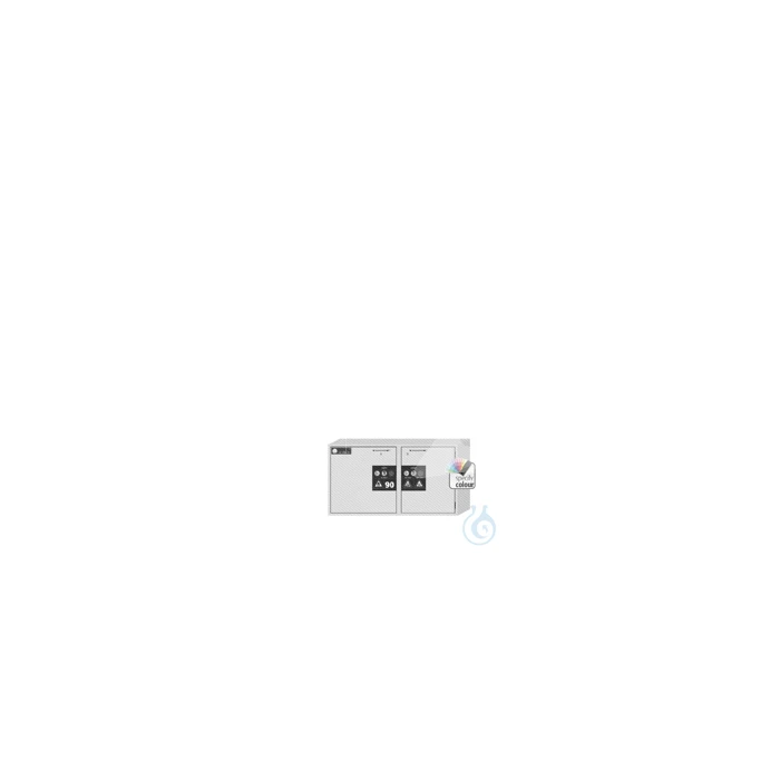 Asecos Kombi-Schrank K90.060.110.050.UB.2T