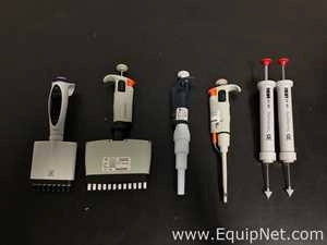 Lot 389 Listing# 1058836 Lot of 5 Assorted Pipettes and 1 Digital Pipette