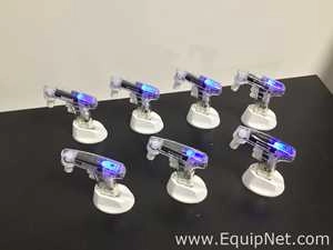 Lot 381 Listing# 1058795 Lot of 7 Thermo Scientific S1 Pipette Fillers with Stands