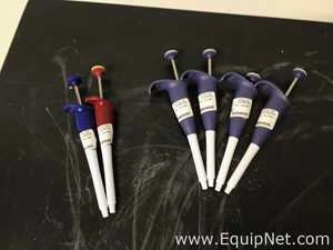 Lot 391 Listing# 1059356 Lot of 4 Rainin Pipettes and 2 Microman Pipettes