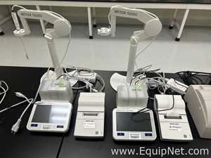 Lot 41 Listing# 1060461 Lot of 2 Mettler Toledo SevenExcellence Multiparameter pH and Conductivity Meters with Printers