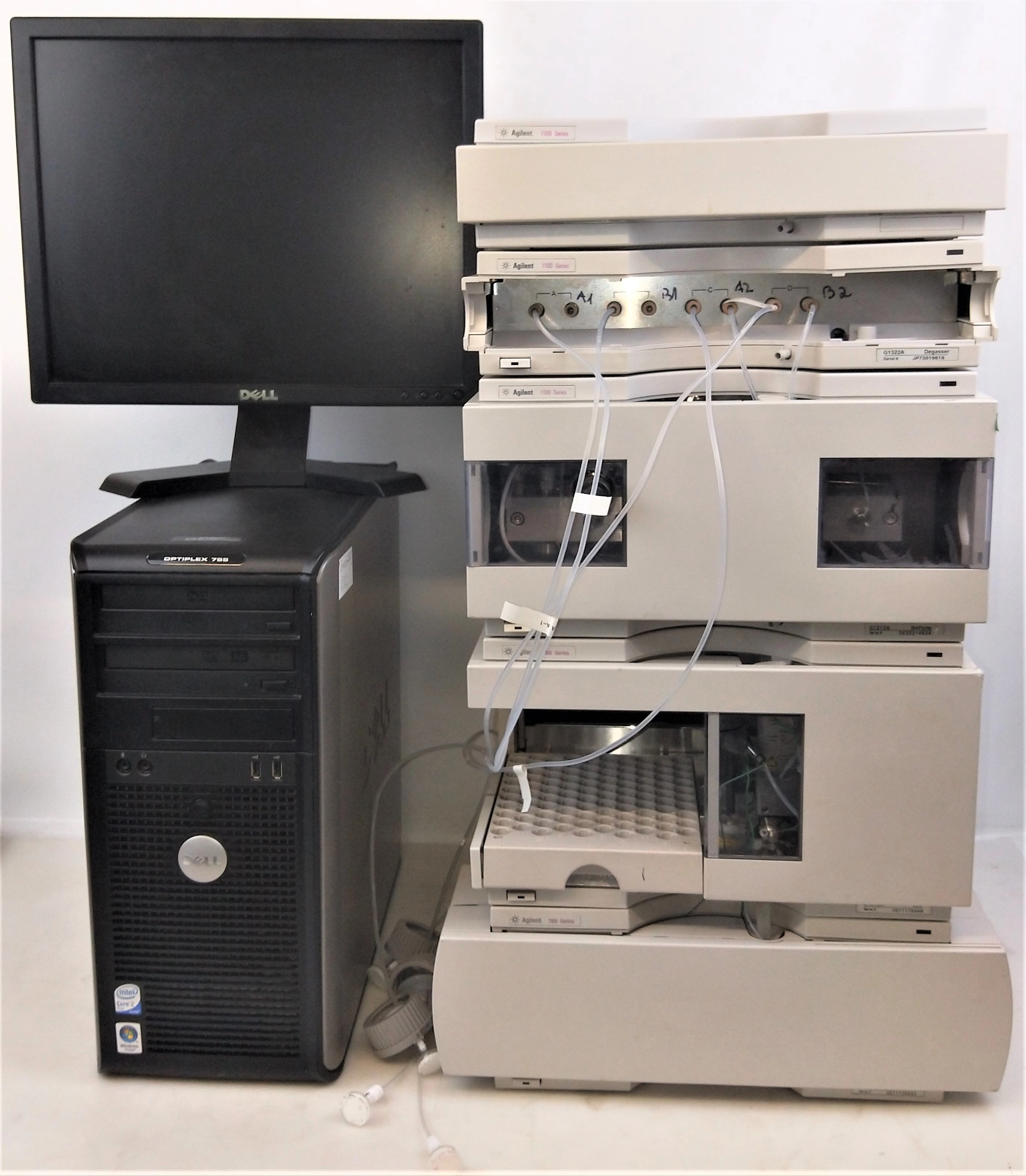 Agilent 1100-MDS Sciex API 3000 HPLC-MS Spectrometer System