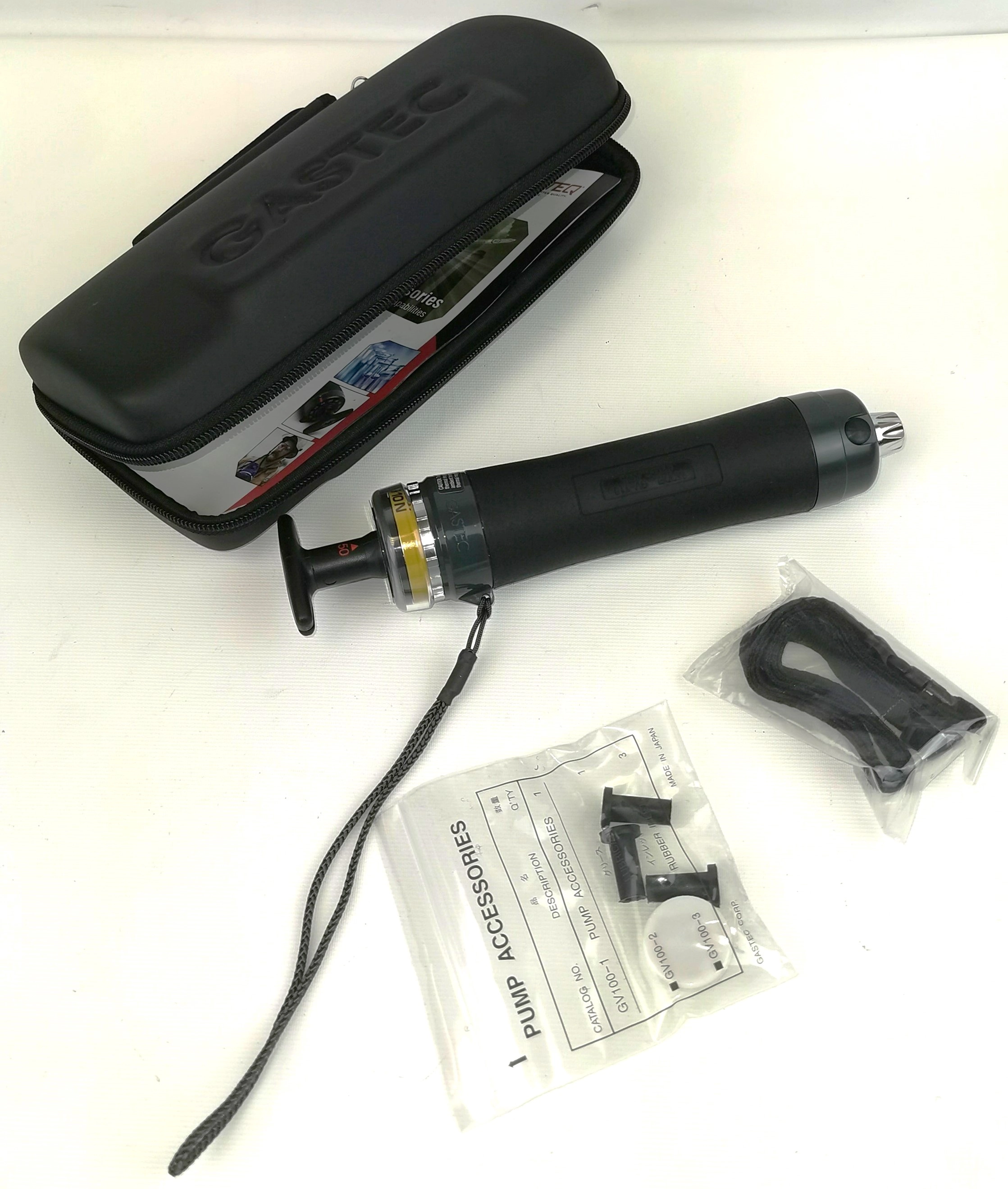 Gastec GV-110S Gas Sampling Pump Set with Counter and Case