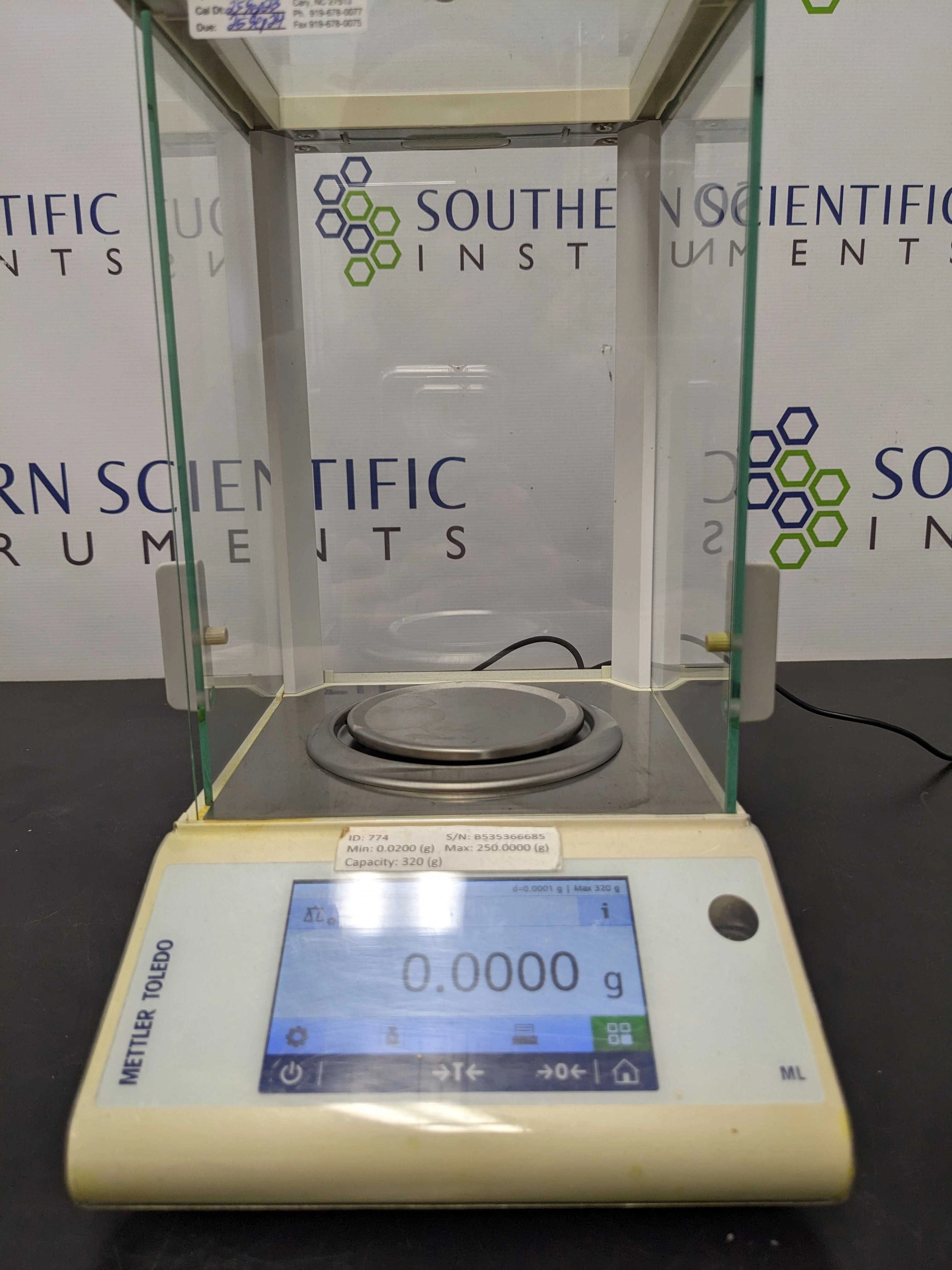 Mettler Toledo  ML304T Analytical Balance, Tested
