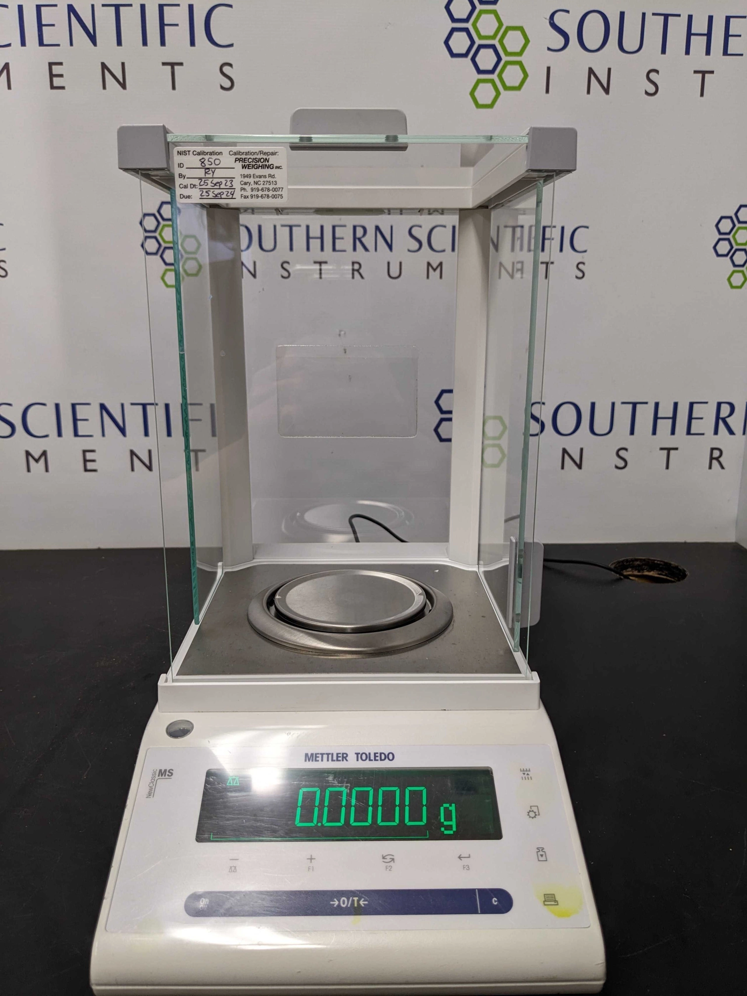 Mettler Toledo   NewClassic MF MS104S Analytical Balance