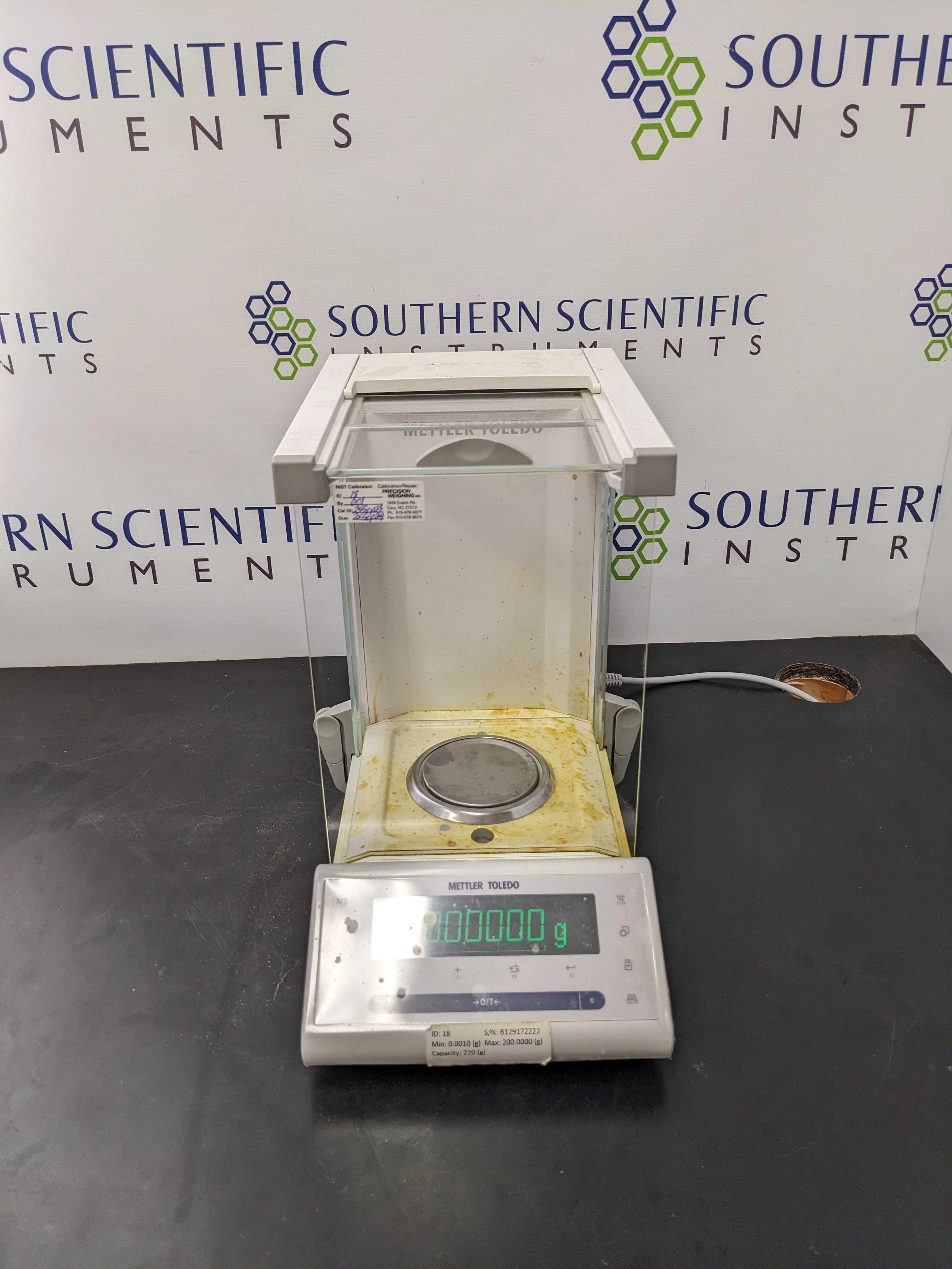 Mettler Toledo  New Classic MF MS205DU Analytical Balance