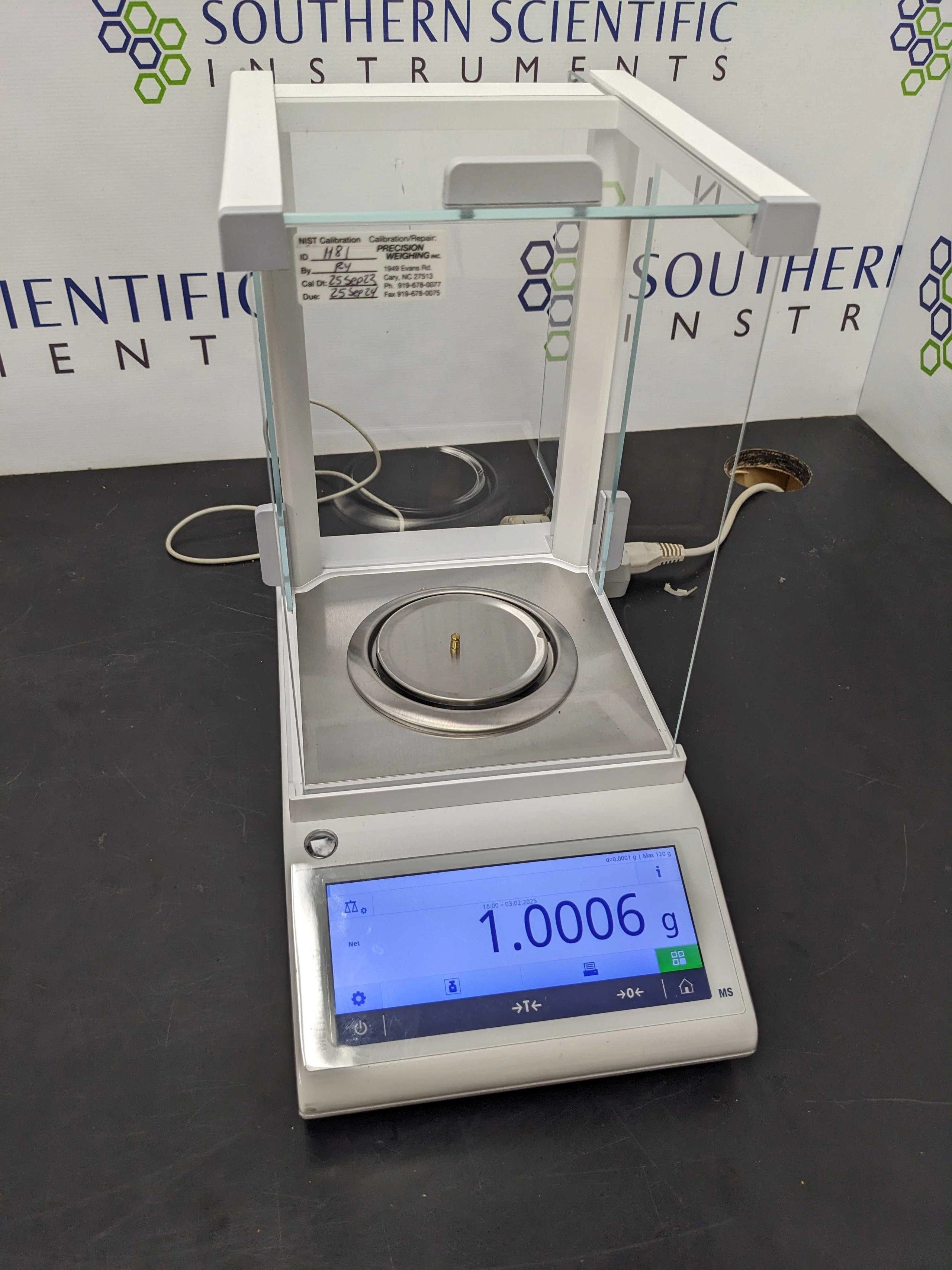 Mettler Toledo  MS104TS Analytical Balance, Tested