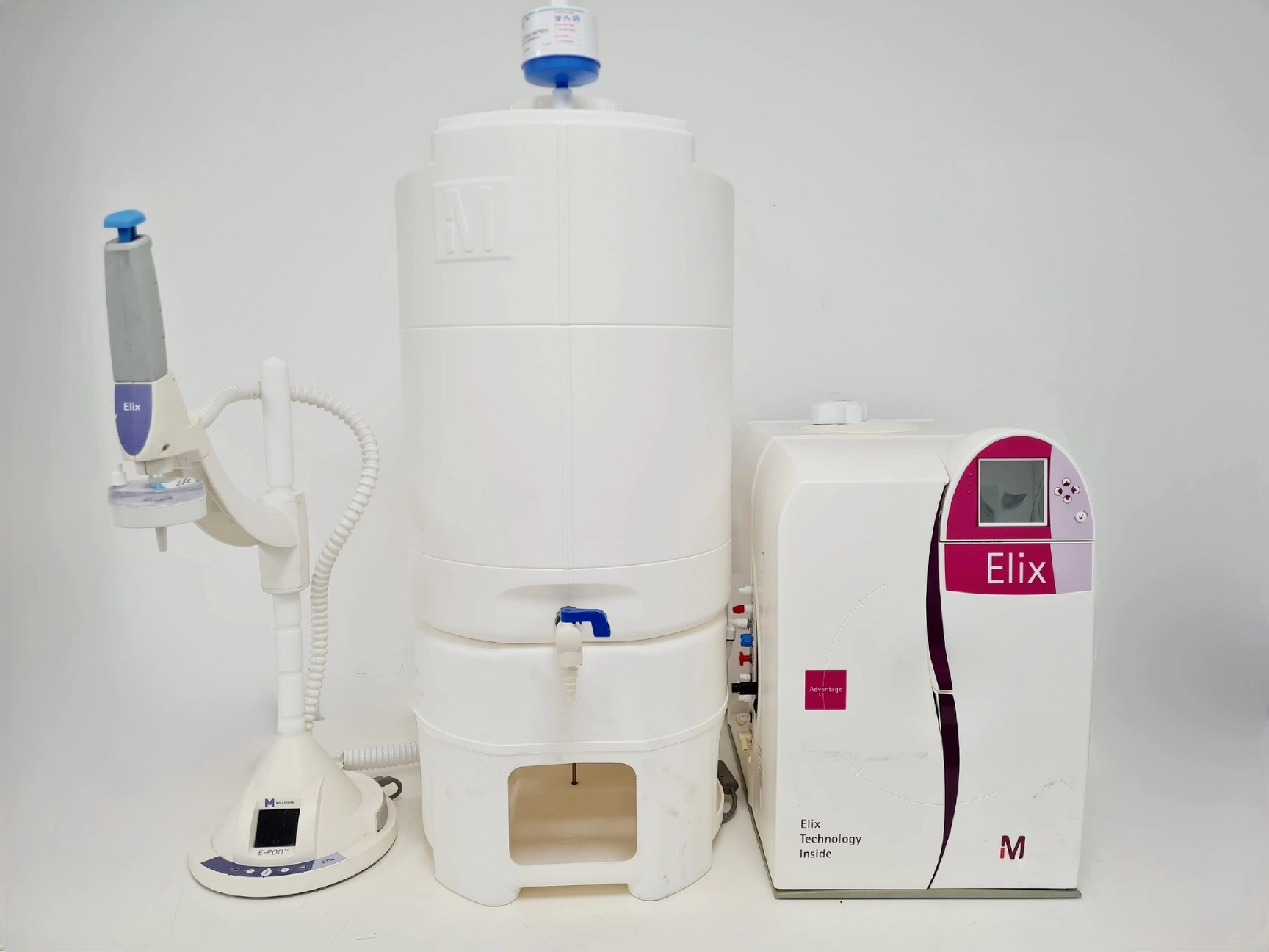 Elix Advantage 5 Water Purification System + Millipore 60 Litre PE060 Tank Lab