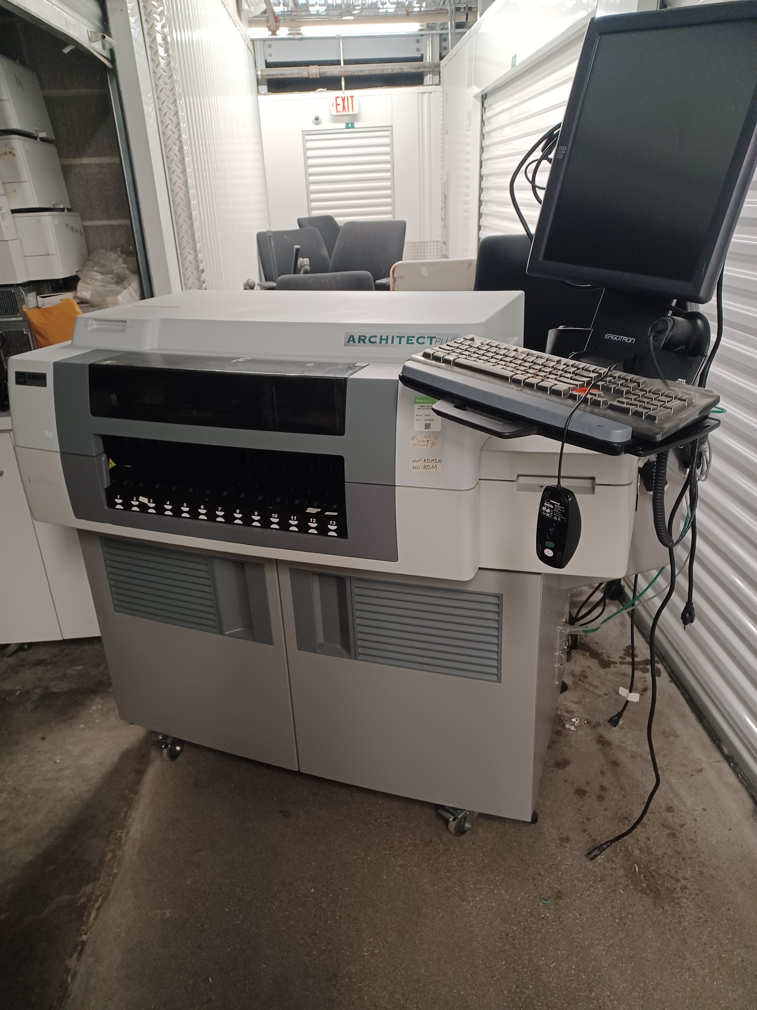 Architech Machine Architect i1000sr 2020 model from Abbott -- hardly used---like new ...