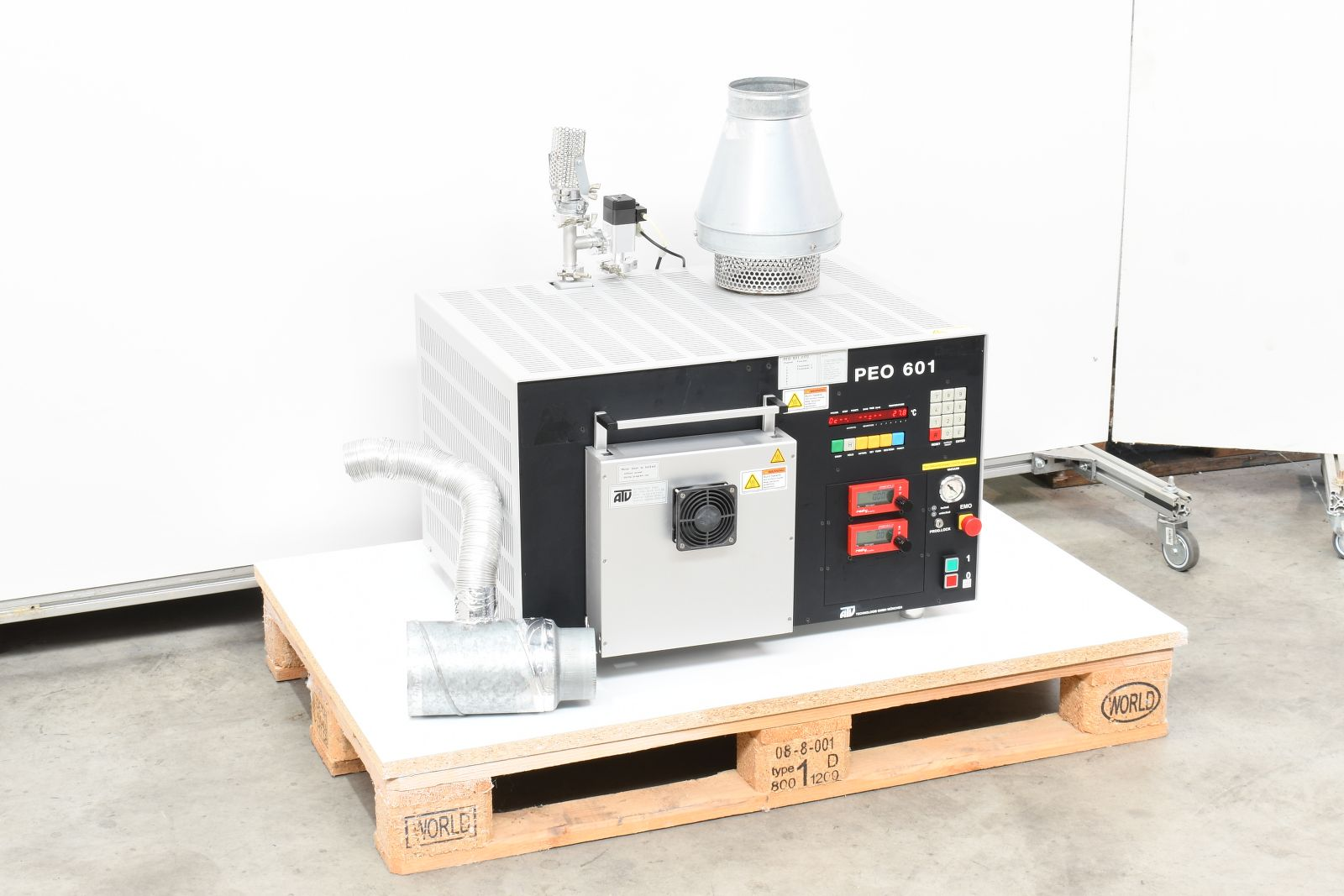 ATV PEO 601, Tabletop quartz tube furnace