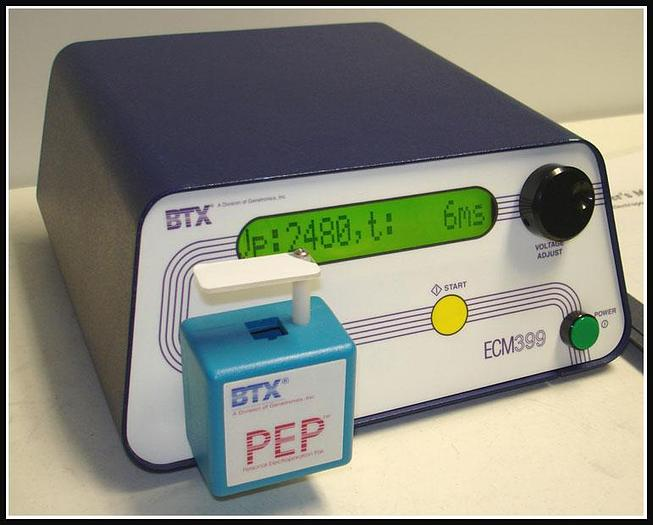 BTX ECM 399 Electroporator Cell Porator System w WARRANTY