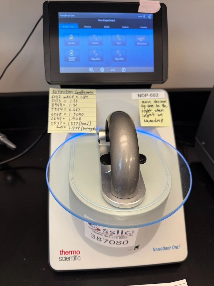 Thermo NanoDrop OneC UV/VIS Spectrophotometer