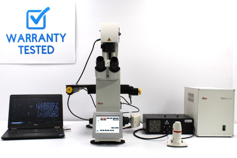 Leica DMi8 Inverted LED Fluorescence Motorized Microscope (New Filters) Unit 3