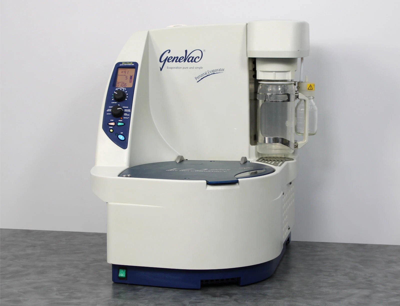 GeneVac EZ-2 Plus Mk2 Personal Centrifugal Evaporator with ILMVAC and Rotor