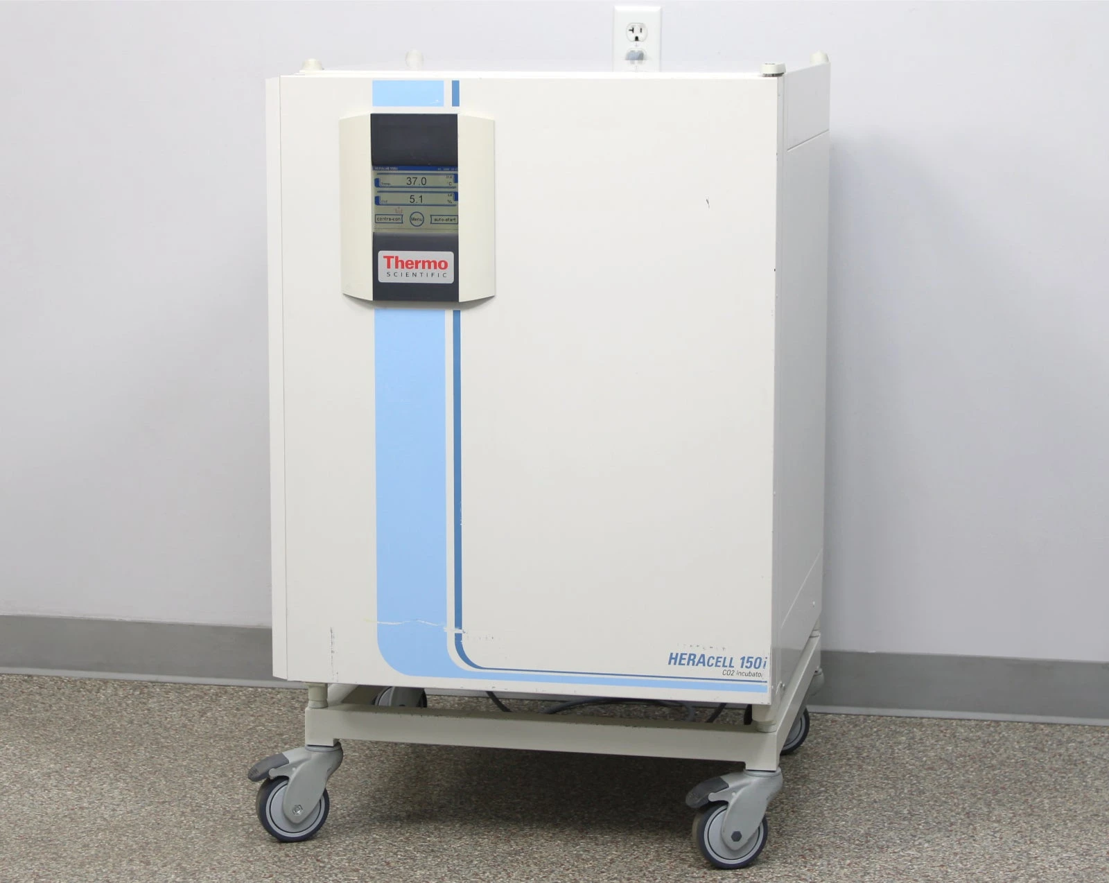 Thermo Scientific HERAcell 150i 51026283 Copper Lined CO2 Incubator with Cart