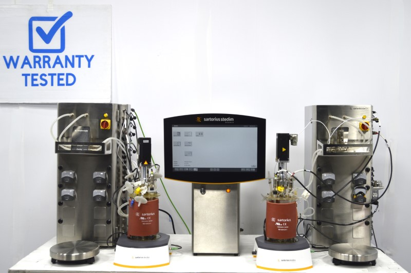 Sartorius Stedim Biostat B-DCU II 2-Fold Bioreactor System