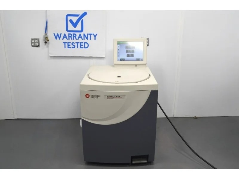 Beckman Avanti JXN-26 Refrigerated Centrifuge w/ JLA-8.1000 Rotor