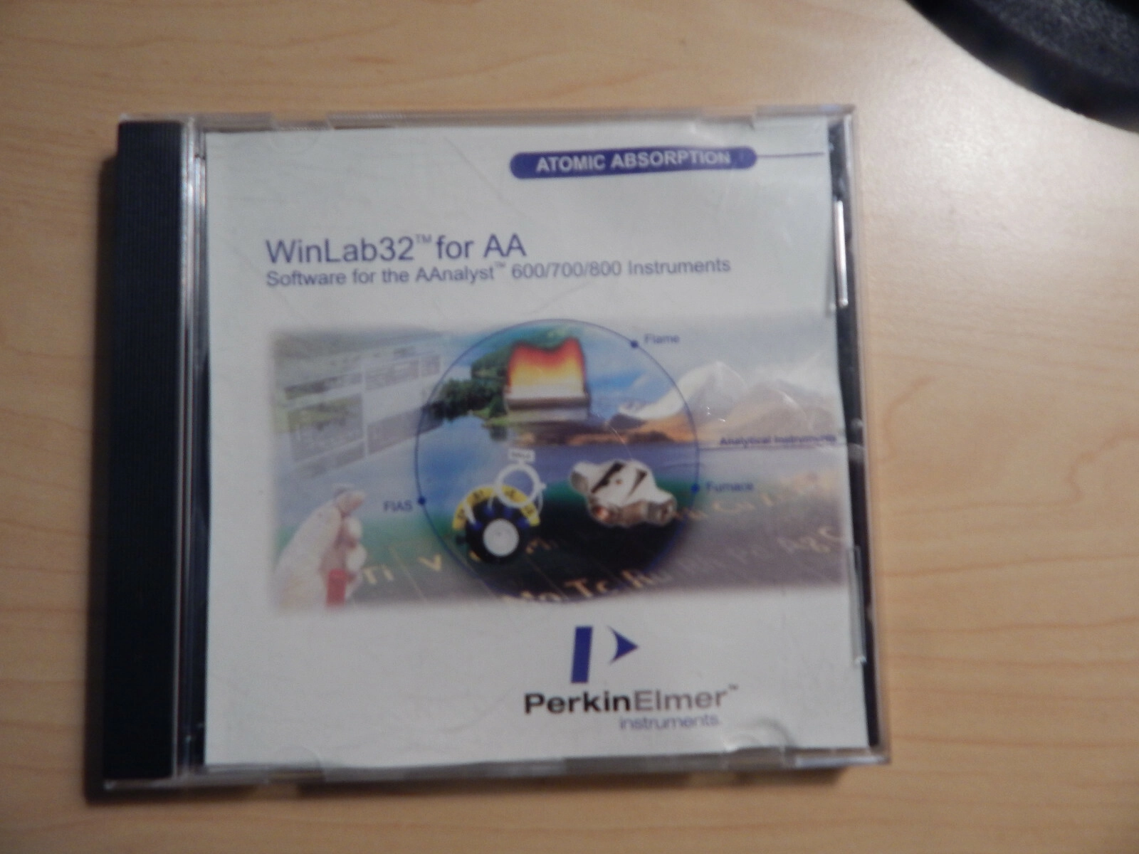 Perkin Elmer WinLab for AA Version 5.2